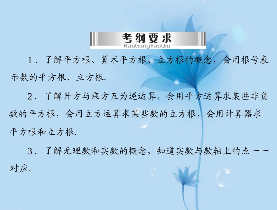 青海省青海师大附属第二中学2013年中考数学总复习-第一部分-第一章-第2讲-实数课件-新人教版_第2页