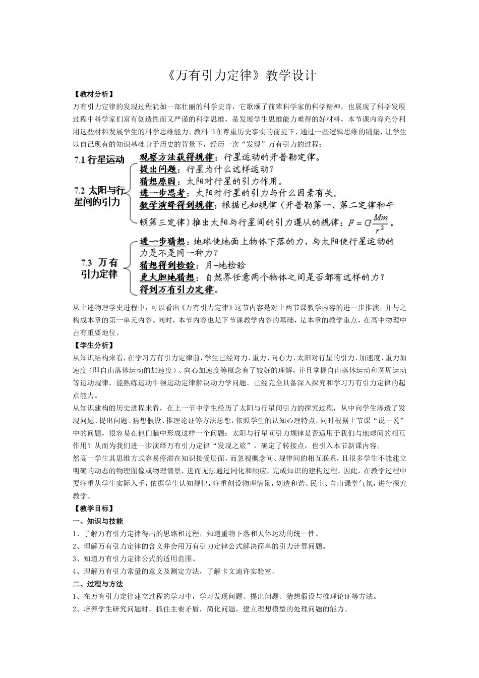 万有引力定律_第1页