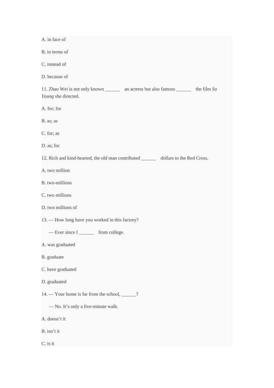 随堂小练-(Module-1--Book-3)_第3页