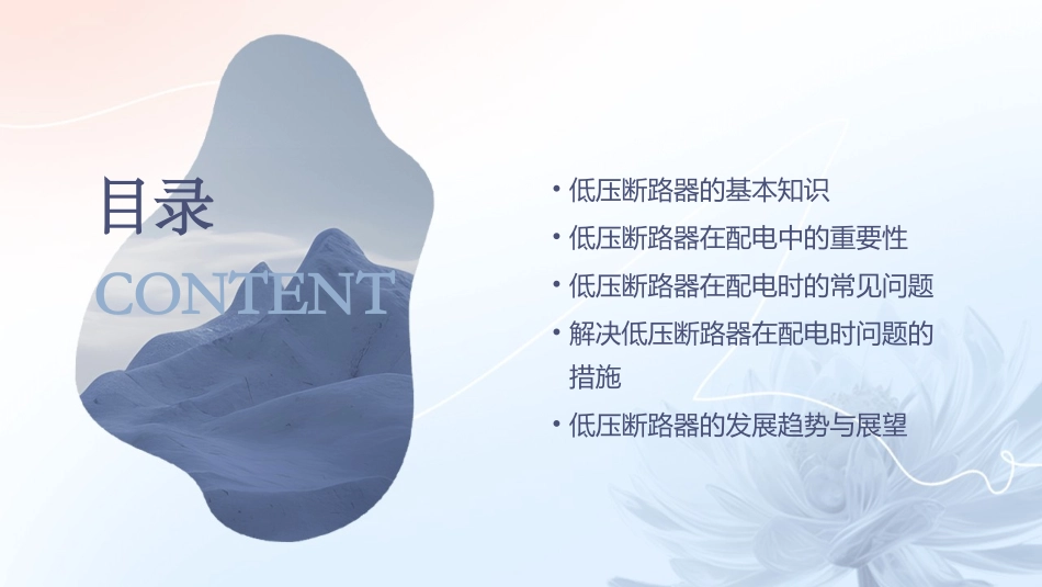 低压断路器在配电时应注意的问题课件_第2页