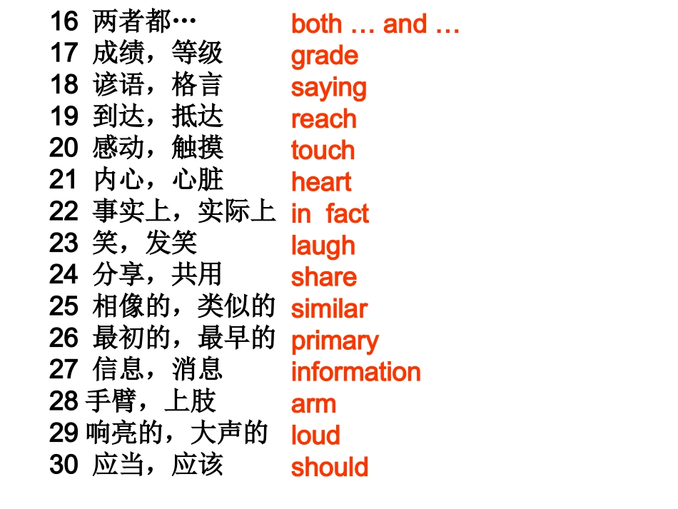 新目标八上Unit3复习课件_第3页