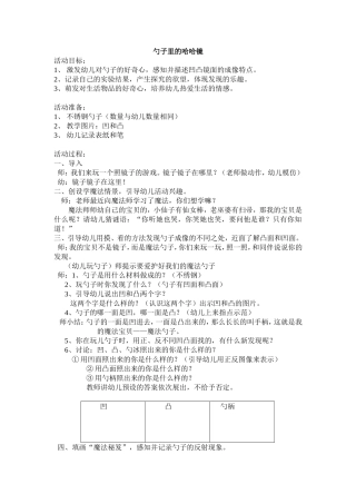 勺子里的哈哈镜