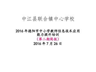 简报（第二期）