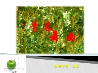青春舞曲初中音乐教学课件PPT