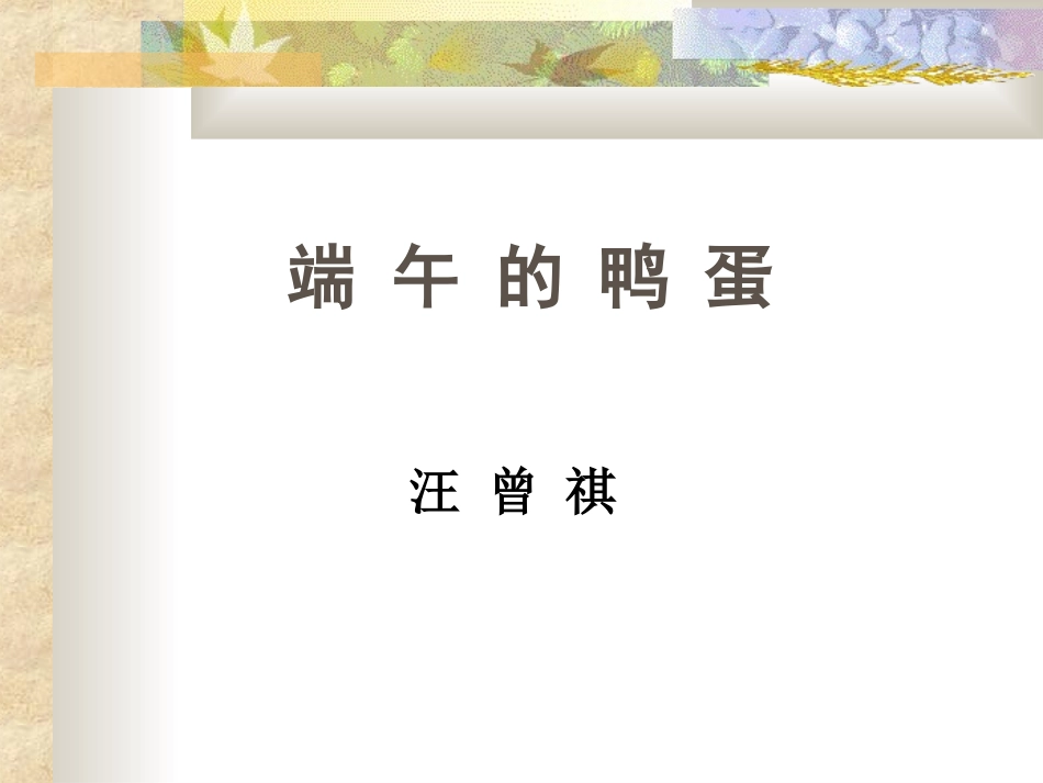 端午的鸭蛋 (6)_第1页