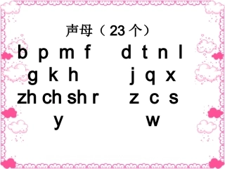 语文拼音总复习