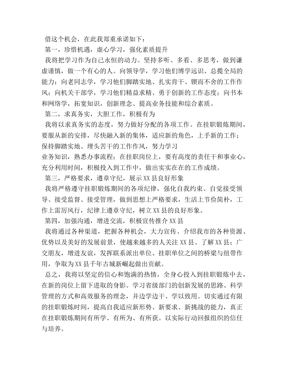 挂职锻炼发言 _第3页