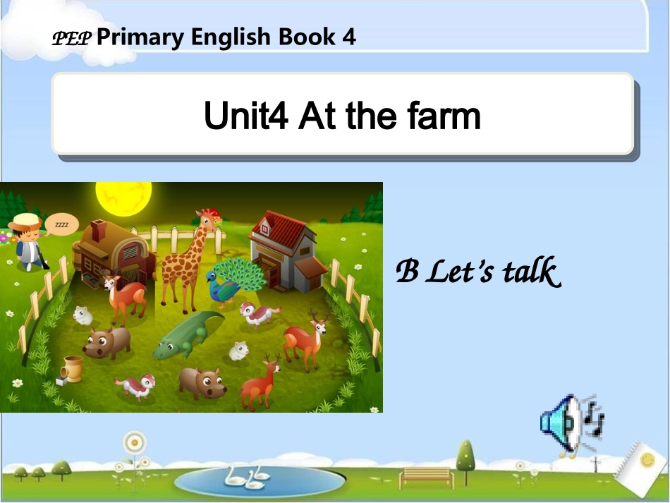 Unit4__B__Let’s__talk教学课件_第1页