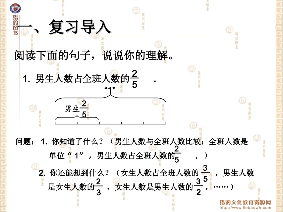 33例4已知一个数的几分之几是多少求这个数_第2页