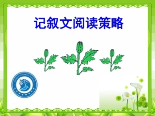 记叙文阅读策略
