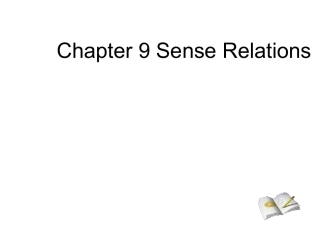 词汇学第九讲(2)