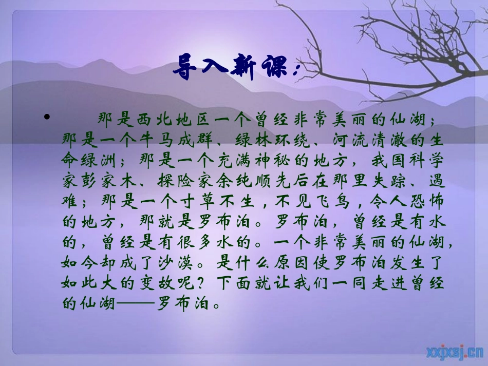 罗布泊，消失的仙湖_第3页