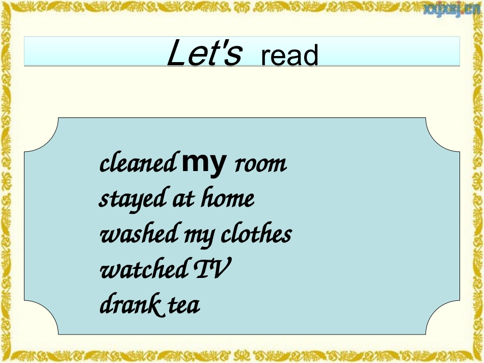 Unit2_Last_weekend_B_Let's_learn课件_第2页