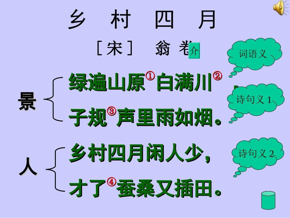 四年级语文下册第23课《古诗词三首》PPT课件_第2页