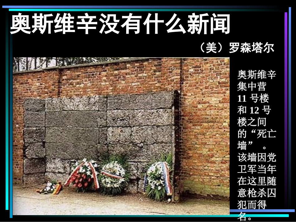 奥斯维辛没有什么新闻_第2页