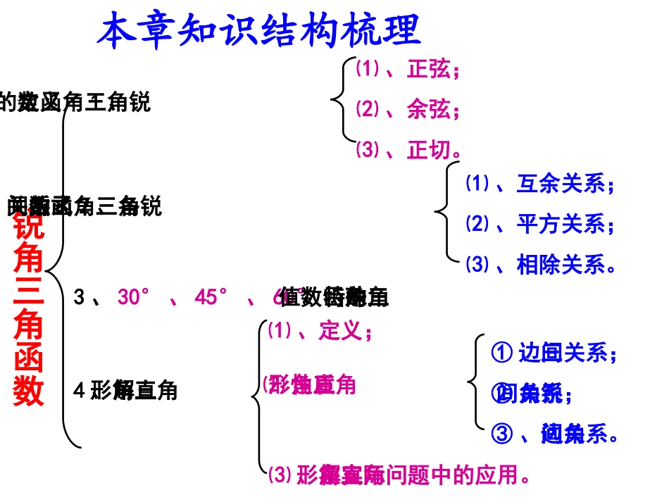 锐角三角函数复习_第3页