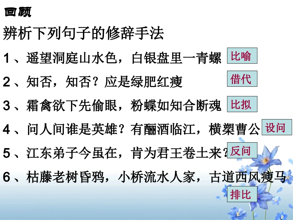 诗歌鉴赏手法_第3页