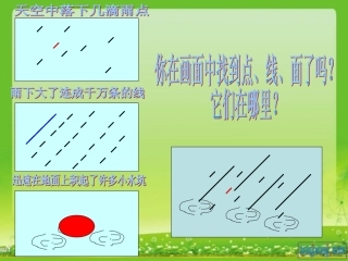 3点、线、面