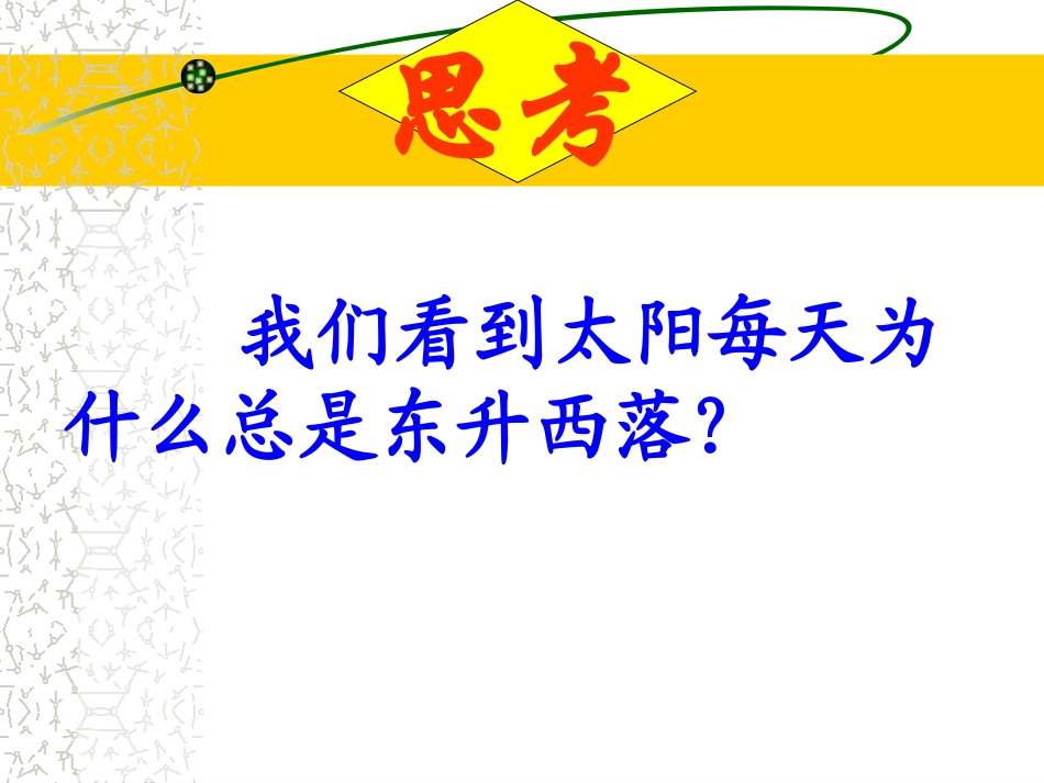 王彩娟地球的运动_第1页