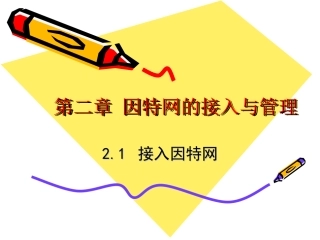 21接入因特网
