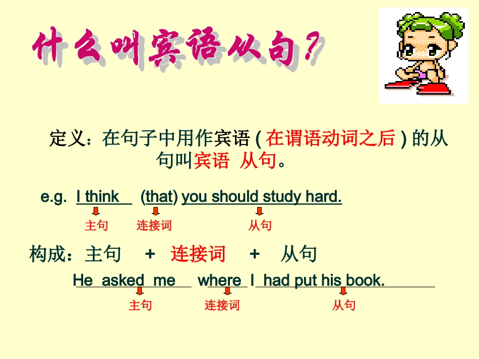 初中宾语从句_第2页