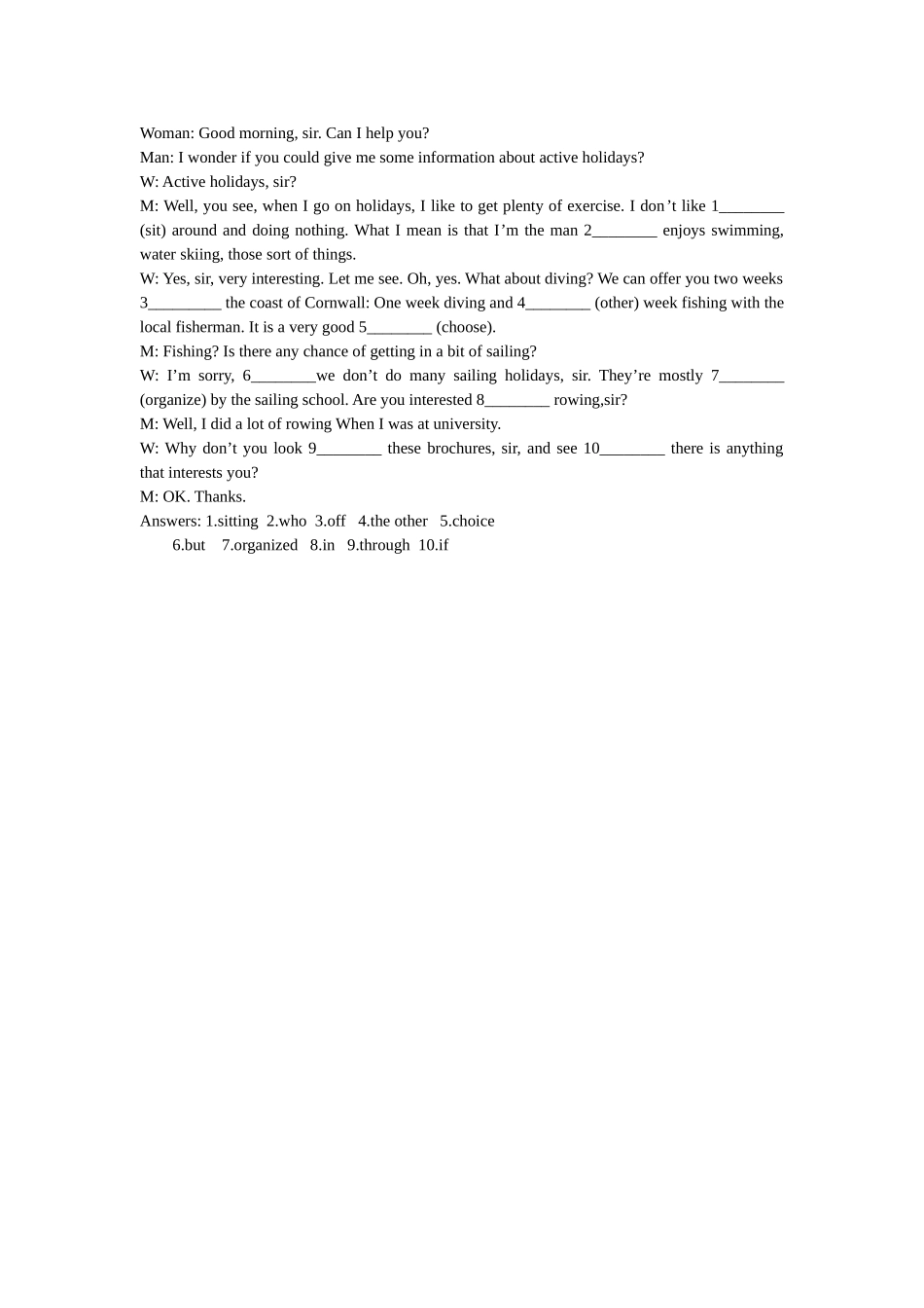 原创语法填空18中于童_第1页