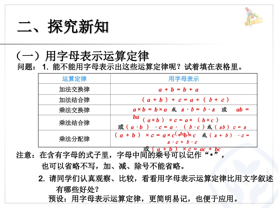 用字母表示数例3 (2)_第3页