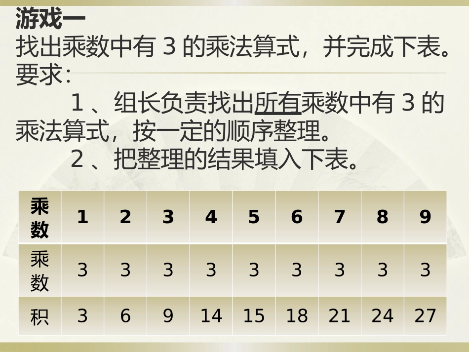 做个乘法表1_第3页