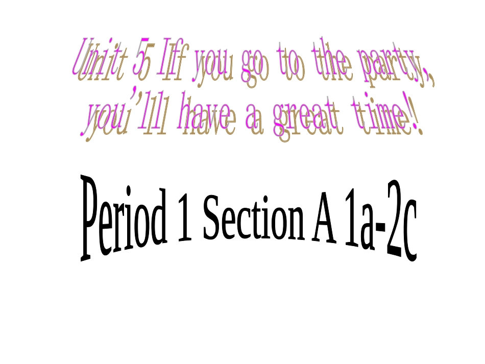 人教版八年级英语下册Unit5课件_第1页