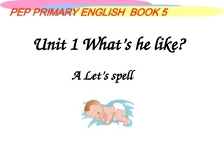 五上Unit1ALet’sspell