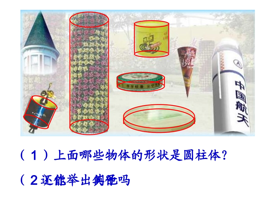 圆柱和圆锥的认识_第3页