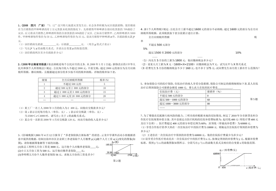 分段函数专题_第1页