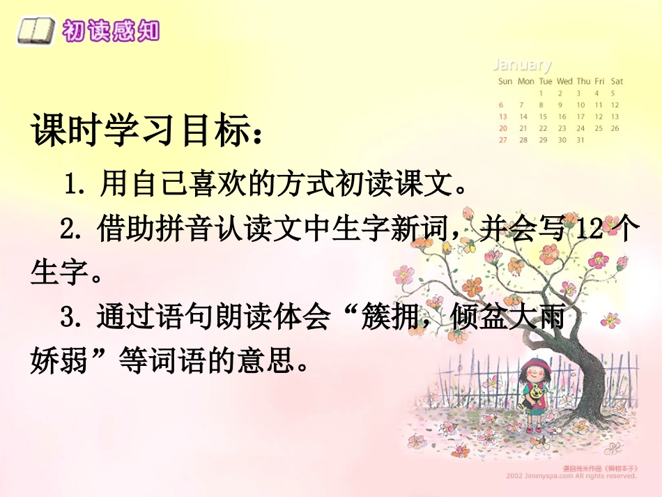 人教版小学语文二年级下册《我不是最弱小的》课件_第3页