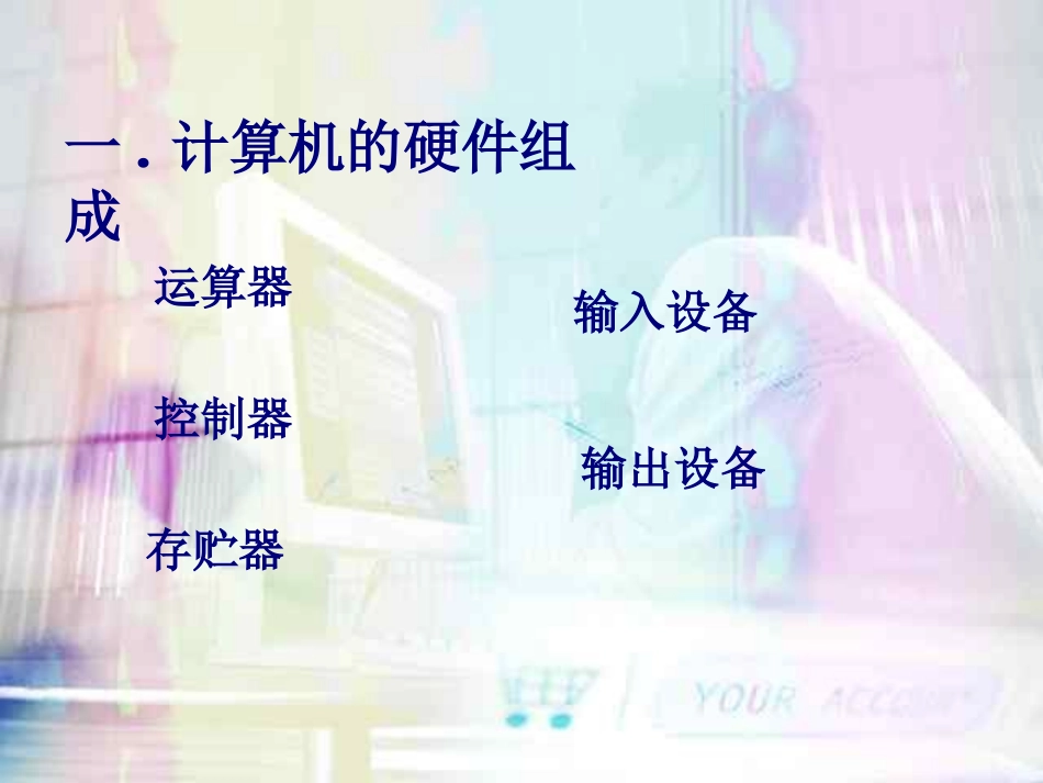 初中信息技术计算机组成知识课件_第2页