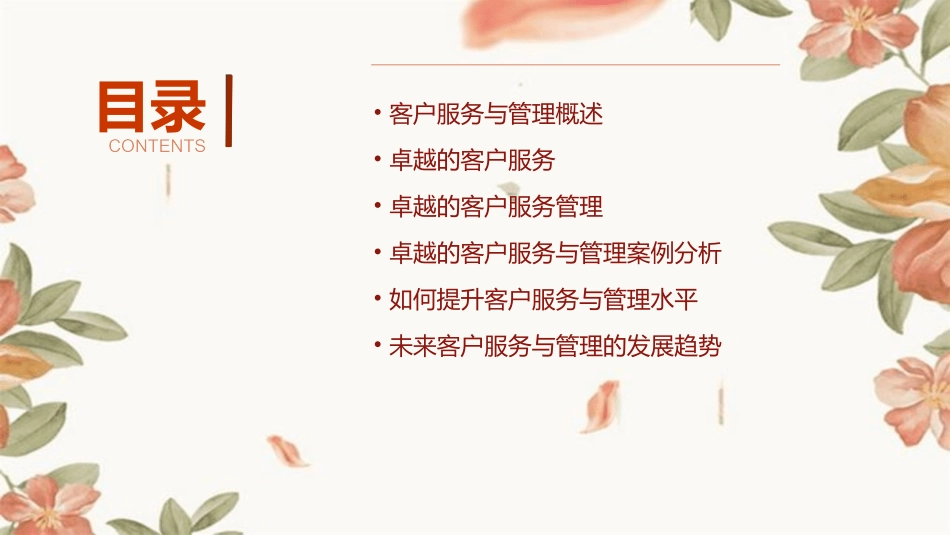 什么是卓越的客户服务与管理课件_第2页