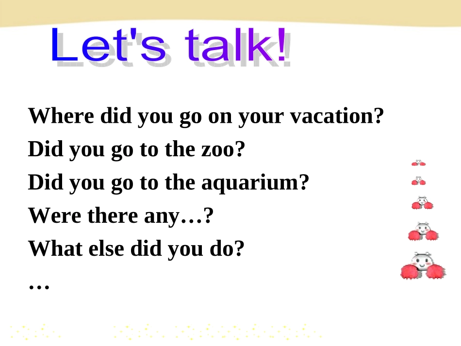 2014版人教版新目标八上Unit1SectionA-2【课件】_第3页