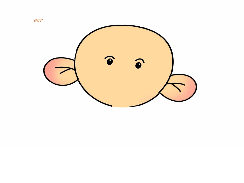 小学三年级英语上册unit2课件_Look_at_me_第3页