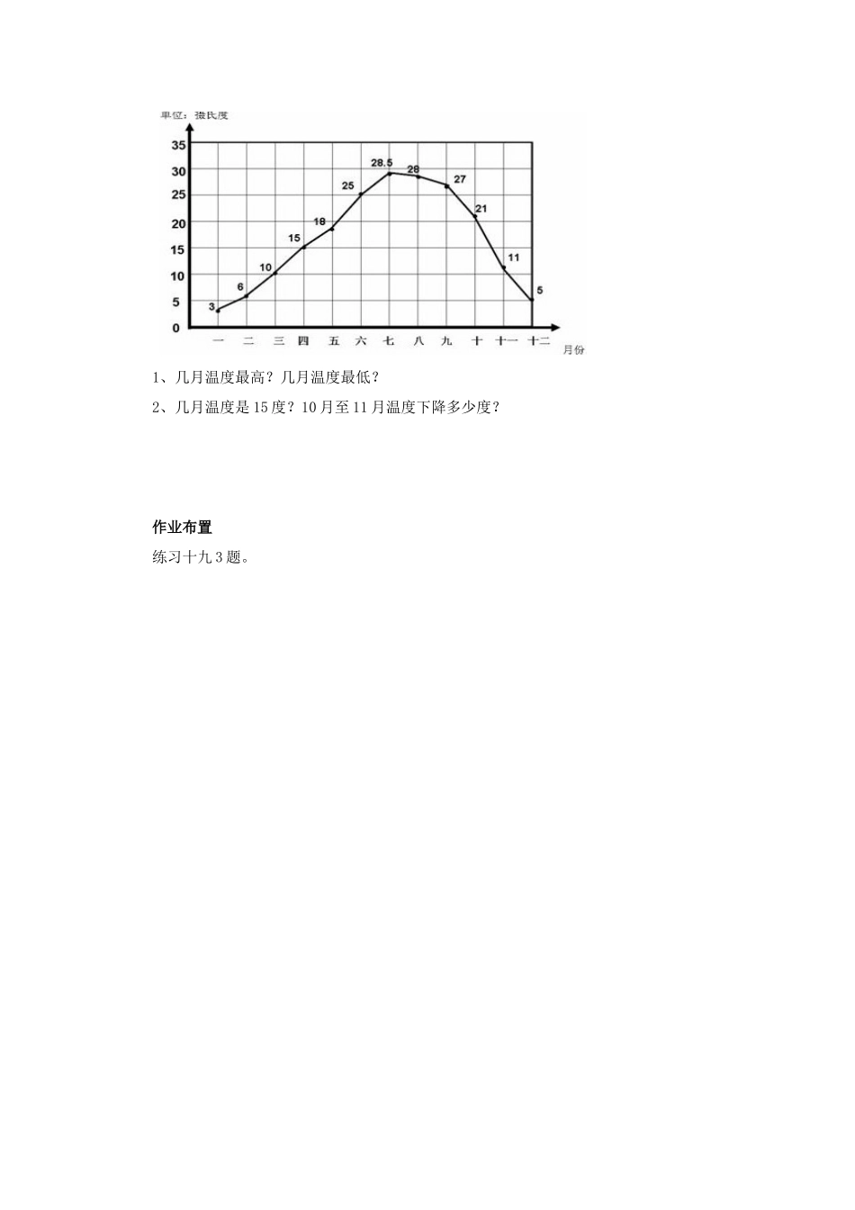统计第一课时认识折线统计图导学案_第2页