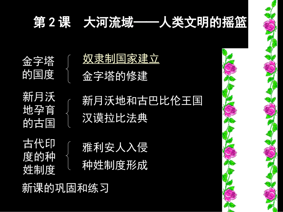 第2课大河流域──人类文明的摇篮_第1页