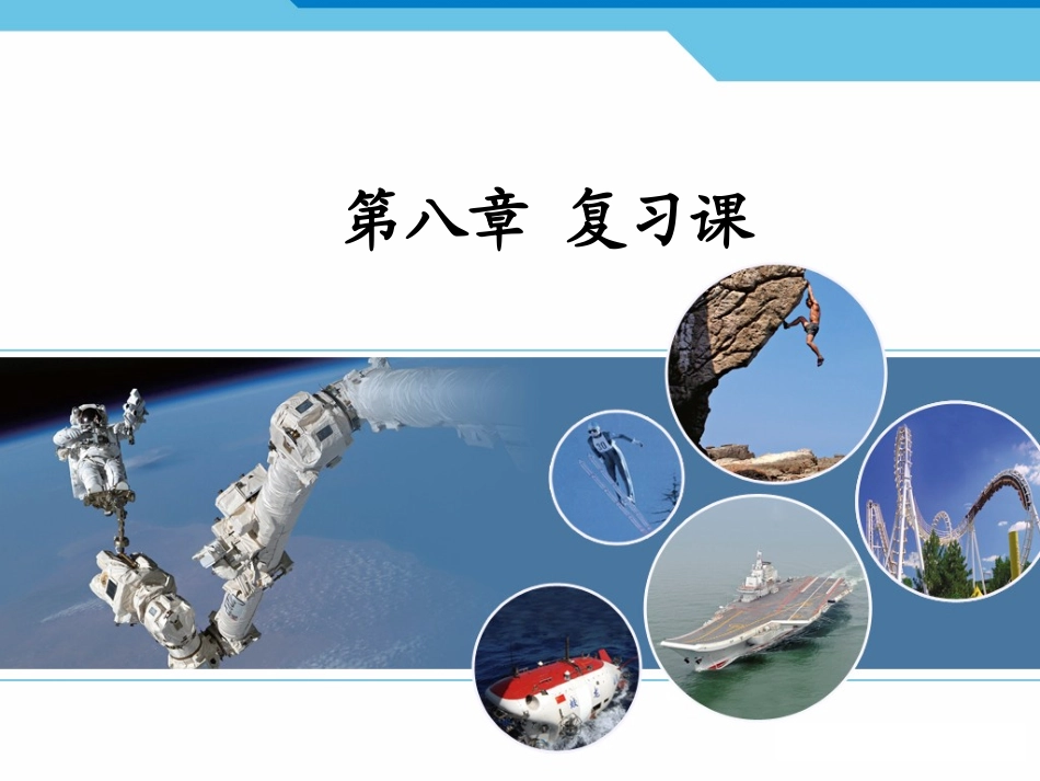 第八章运动和力复习_第1页