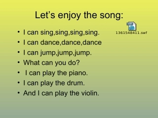 2013人教版七年级英语下册unit1_can_you_play_the_guitar_整单元课件