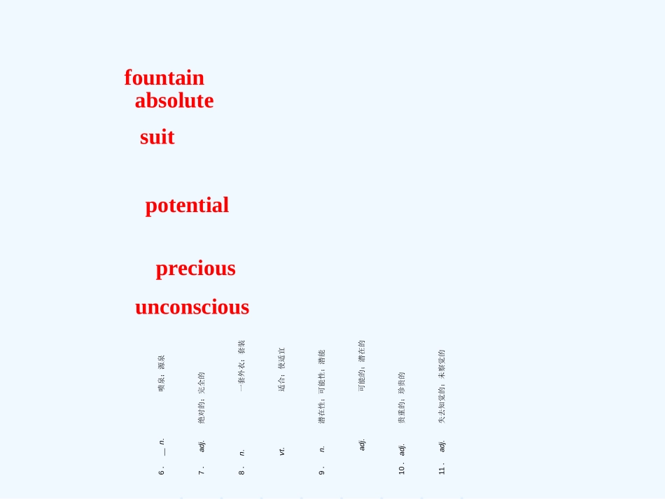 ［山西专版］《金版新学案》2011高三英语一轮课件 新人教版选修6-5_第3页
