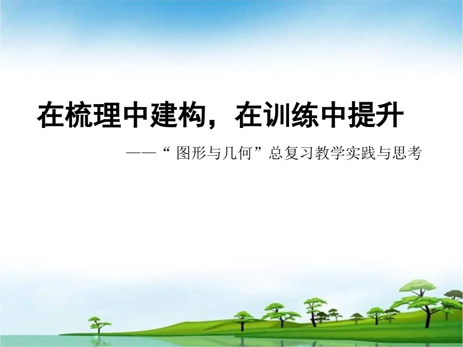 图形与几何复习 (4)_第1页