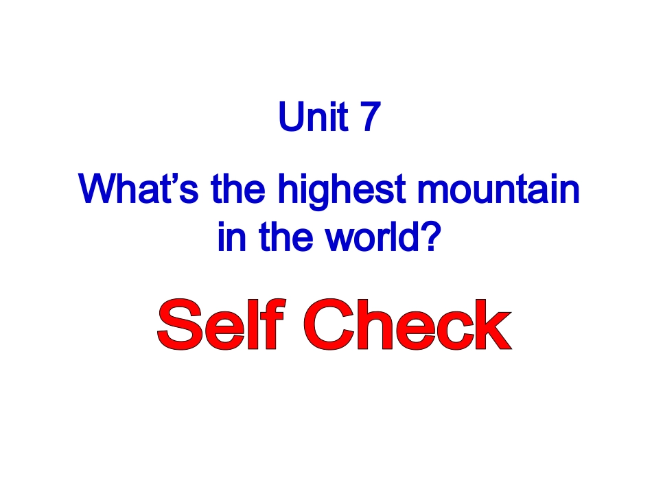 八年级下册unit7SelfCheck_第2页