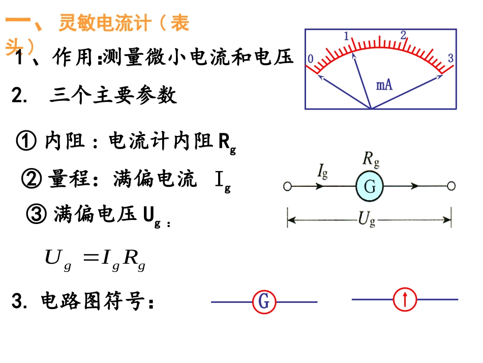 第二课时电表改装_第2页