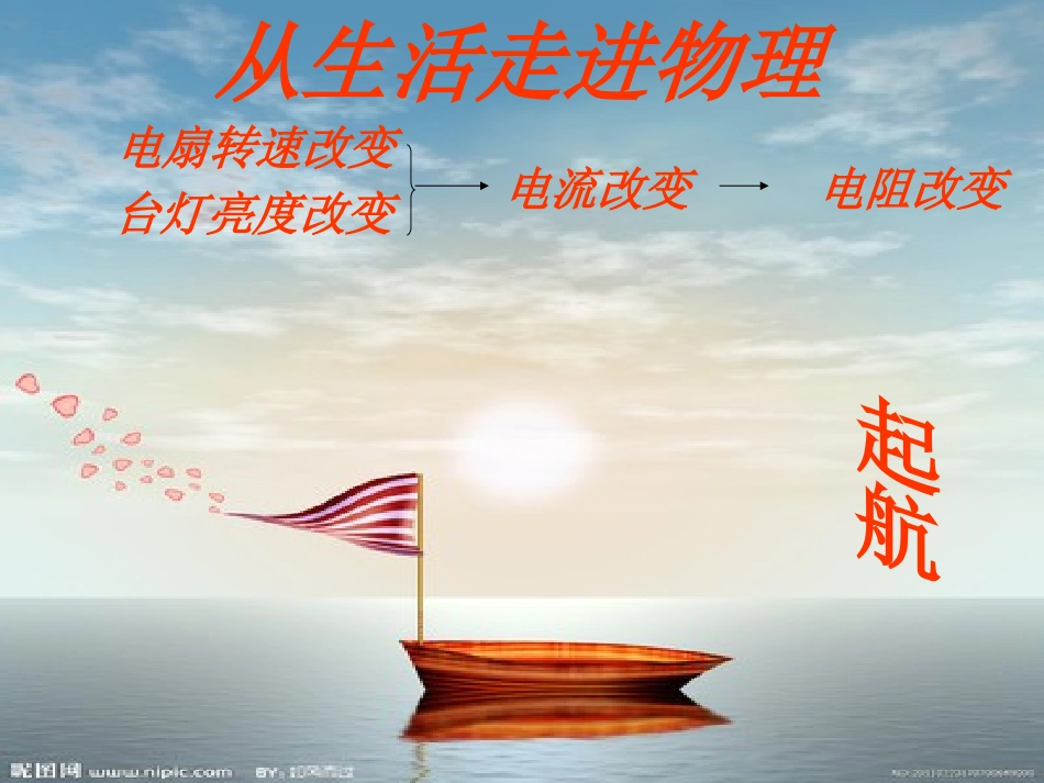 初中三年级物理上册第十二章探究欧姆定律121怎样认识电阻第二课时课件_第3页