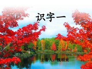 识字一魏顺来