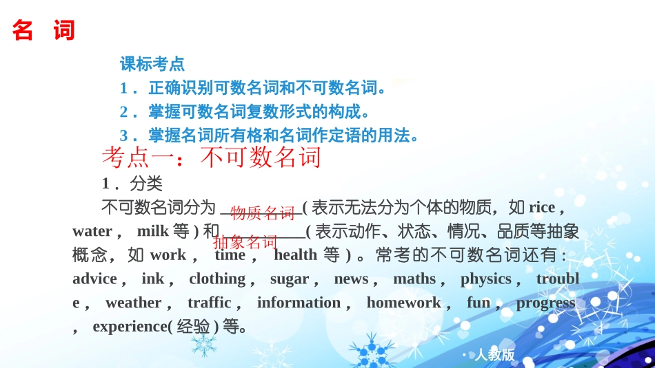 初中英语语法——名词_第2页