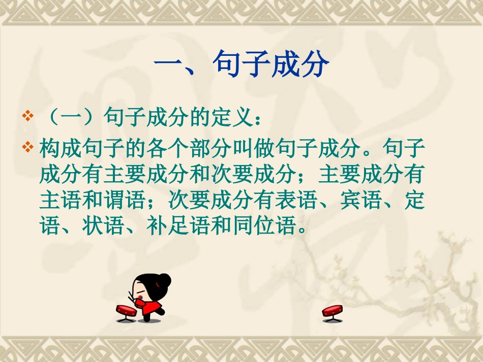 英语句子成分及练习课件_第2页