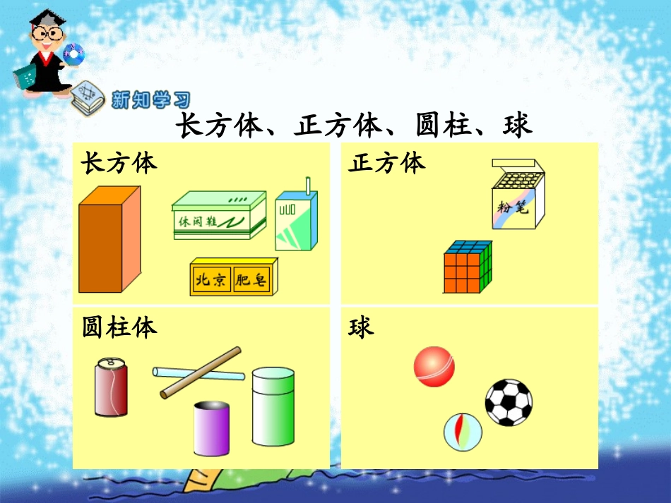 认识物体和图形（立体图形） (2)_第3页